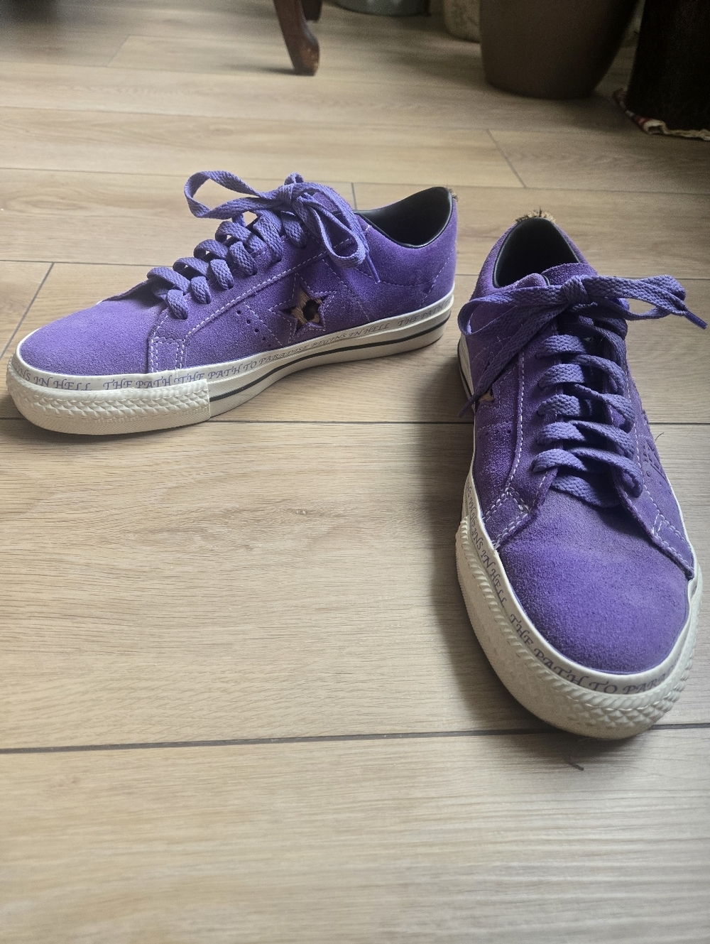 Converse x Sean Pablo One Star Pro Ox Skate Shoe Purple  Size Womens 8.5 Mens 7